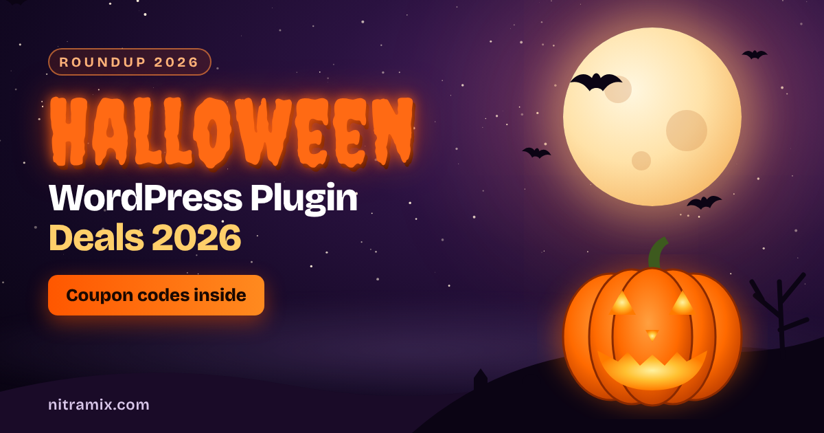 Halloween WordPress Plugin Deals 2026 - Coupon Codes