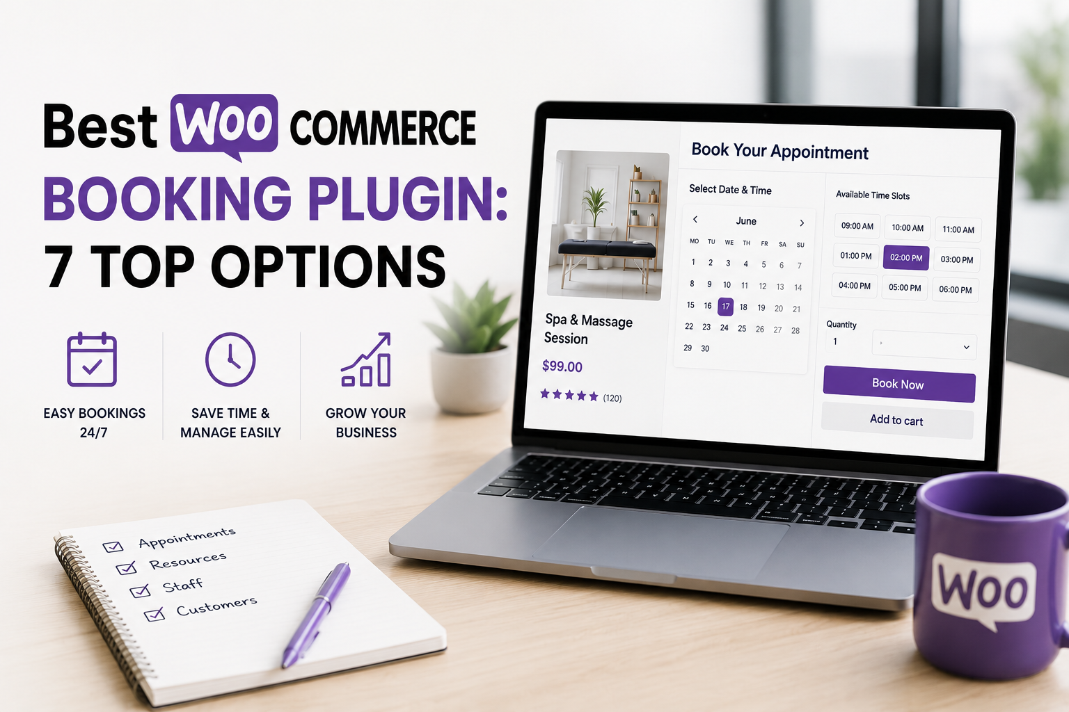 Best WooCommerce Booking Plugin: 7 Top Options in 2026